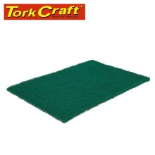 Tork Craft Pad Non Woven Industrial Strength 150 X 230mm Fine Green - Green 20pce
