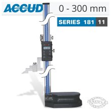 Accud Digital Height Gauge 0-300mm/0-12"