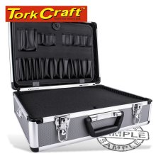 Tork Craft Aluminium Case 45.5 X 33 X 15.2 With 5 X Dividers And Foam Inserts