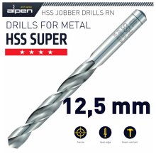 Alpen HSS Super Drill Bit 12.5mm