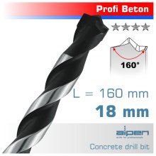 Alpen Concrete Profi Beton Drill Bit 18mm