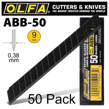 Olfa Blades Black X-Sharp 50 Per Pack Ultra Sharp