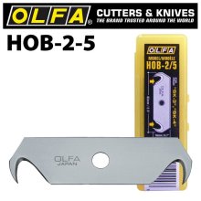 Olfa Hook Blades For Sk3/Sk4/Utc1 5/Pk Plastic Case