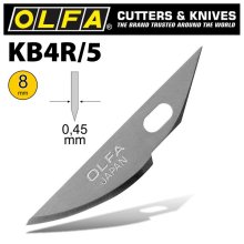 Olfa Art Curved Carving Blade 5/Pack