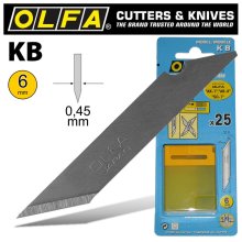 Olfa Blades Kb 25/Pack