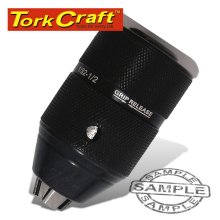 Tork Craft Chuck Keyless 13mm 1/2" X 20 Self-Tightening