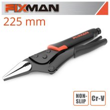 Fixman Long Nose Lock Grip Pliers 9"/225mm