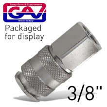 Gav Universal Quick Coupler 3/8 F Packaged