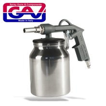 Gav Spray Gun For Rubberising With Lower Cup