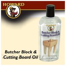 Howard Butcher Block & Cutting Board Oil 12 Fl.Oz
