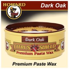 Howard Dark Oak Citrus-Shield Paste Wax 11 Oz.