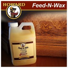 Howard Feed-N-Wax Wood Polish & Conditioner 64 Fl.Oz