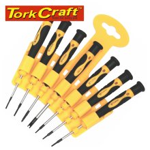 Tork Craft Precision Screw Driver Set 7pc - Cell Phone