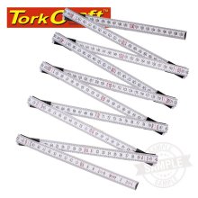 Tork Craft Folding Wooden Ruler 2m With 10 Folds