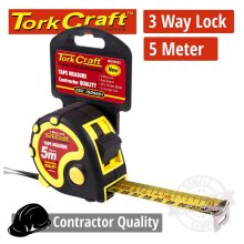 Tork Craft Measuring Tape Multi Lock 5m X 25mm Long Life Contractor