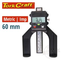 Tork Craft Digital Depth Gauge 60mm