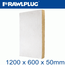 RAWLPLUG R-Fr Board 50 Mm 2-S Firestop Partition 1200X600X50Mm