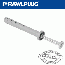 RAWLPLUG Nyl Hammer-In Fixing 8X60Mm+ Cyl Head X2000 Per Box