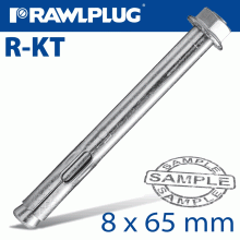 RAWLPLUG R-Kt Sleeve Anchor 8X65Mm X100 Per Box