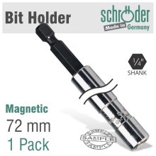 Schroder Magnetic Bit Holder 72 X 11.1mm 1cd
