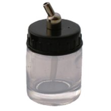 Air Craft Glass Jar With 22cc 60 Deg Spout For Airbrush