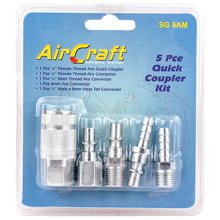 Air Craft Quick Coupler 5 Piece Set (Aro Quick Coupler)