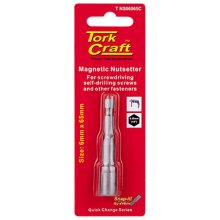 Tork Craft Nutsetter Magnetic 6x65mm Carded
