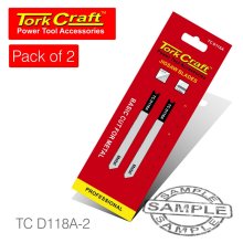 Tork Craft U-Shank Jigsaw Blade 21tpi Metal 1.2mm Tork Craft U-Shank Jigsaw Blade 21tpi Metal 1.2mm