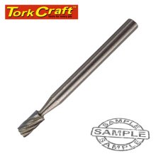 Tork Craft Mini H/Speed Cutter 3.2mm Cyl 3.2mm Shank Tork Craft Mini H/Speed Cutter 3.2mm Cyl 3.2mm Shank