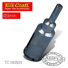 Tork Craft Diamond Core Bit 3mm For Tiles