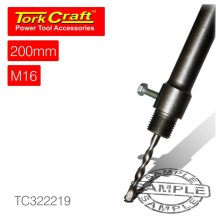Tork Craft Adaptor Hex 200mm X M16 16mm Chuck Tct Core Bits