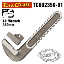 Tork Craft repl. Jaw set pipe wrench heavy duty 350mm Tork Craft repl. Jaw set pipe wrench heavy duty 350mm