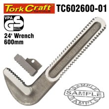 Tork Craft repl. Jaw set pipe wrench heavy duty 600mm Tork Craft repl. Jaw set pipe wrench heavy duty 600mm