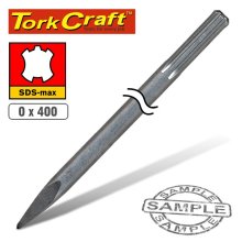 Tork Craft Chisel SDS Max Pointed 400mm