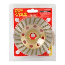 Tork Craft Dia. Cup Wheel 115 X 22.23mm Turbo Laser Welded