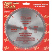 Tork Craft Blade Tct 185 X 60t 16mm General Purpose Cross Cut