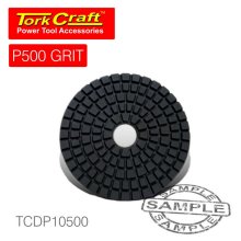 Tork Craft 100mm Diamond Polishing Pad 500 Grit Red