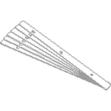 FESTOOL Reversible Cutter Blade Rn-Pl 19X1X205 Tri. 6X 769545