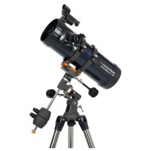 Celestron Astromaster 114EQ + Moon Filter & Smartphone Adapter