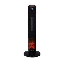 Goldair PTC Fan Heater With Fireplace Effect + RMT Goldair PTC Fan Heater With Fireplace Effect + RMT