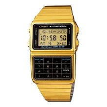 Casio Retro Databank Gold Digital Watch Casio Retro Databank Gold Digital Watch