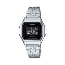 Casio Retro Silver Black Digital Watch Casio Retro Silver Black Digital Watch