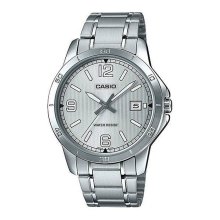 Casio Analog SS Date Silver Dial Watch - MTP-V004D-7B2UDF Casio Analog SS Date Silver Dial Watch - MTP-V004D-7B2UDF
