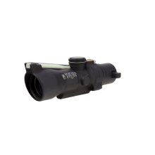 TRIJICON - 3x24 Compact ACOG Scope Low Height, Dual Illuminated Green Horseshoe/Dot